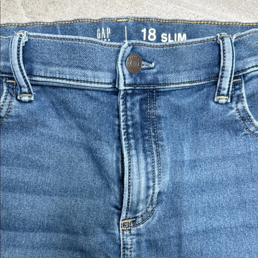 GAP Kids Husky Slim Jeans